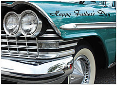 Select a verse or write your own. '57 Plymouth Father's Day Card D4086U-Y